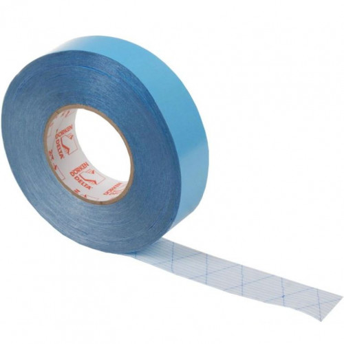 Лента двусторонняя из полиакрилата Delta Duo Tape D 38 мм х 50м, армированная