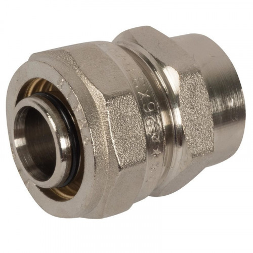 Муфта комбинированная 26мм*3/4 дюйма обжимная, внутренняя резьба Valtec VTm.302.N.002605