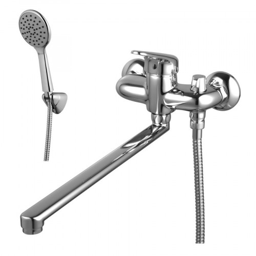 Смеситель универсальный плоский излив, 350мм, Luna LeMark LM4117C