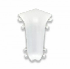 Угол внутренний для плинтуса Lexida 55, 001 Белый