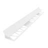 Угол внутренний белый для кафеля (раскладка для плитки) 7мм 2.5м