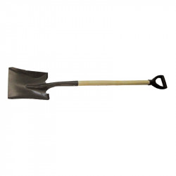 Лопата совковая песочная американского типа, сталь 1,5мм, черенок с V-образной ручкой 69-0-218