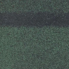 Коньково-карнизная черепица Шинглас (Shinglas) Зеленый, 5м2, Технониколь