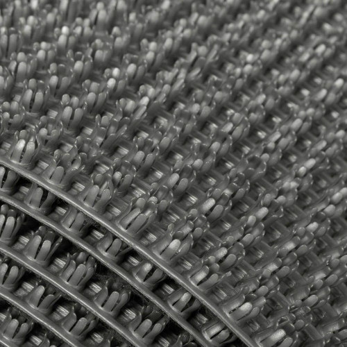 Щетинистое покрытие Альфа-стиль 0,9х15м, серый металлик 128 (13.5м2)