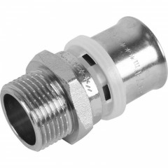 Муфта комбинированная пресс 32 х 1 1/4 дюйма наружная резьба Valtec VTm.201.N.003207