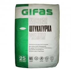 Штукатурка гипсовая Gifas Premium, 25кг