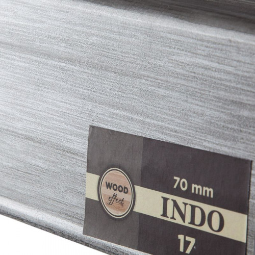 Плинтус Arbiton INDO 70, 17 Алюминий, 2500х70х26мм