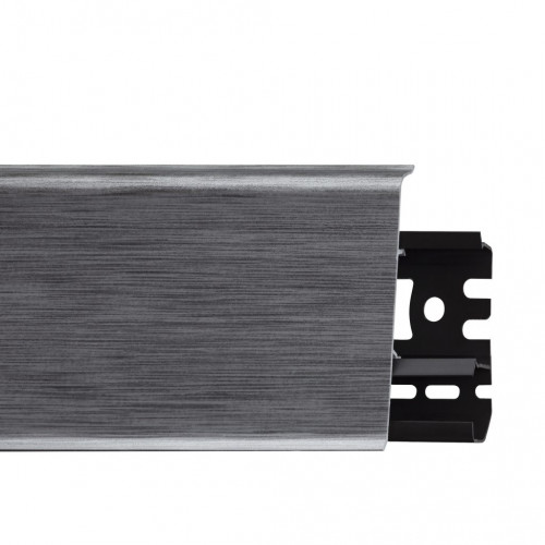 Плинтус Arbiton INDO 70, 17 Алюминий, 2500х70х26мм