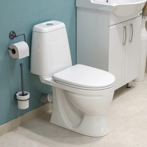 Унитаз компакт Идеал стандарт 618х340х770мм, косой выпуск, SANITA