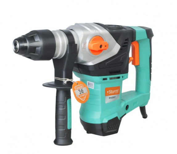 Перфоратор электрический SDS plus 1700 Вт, 880 об/мин, 3 режима Sturm RH2517