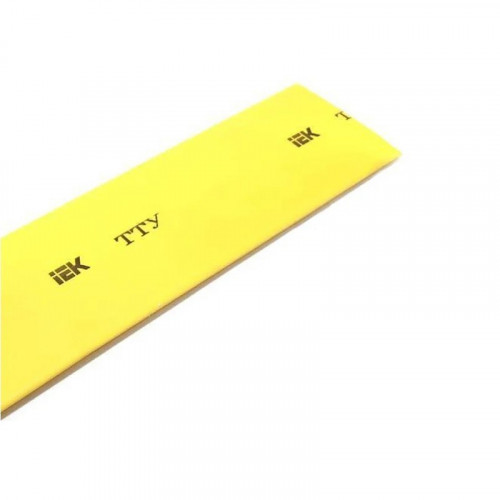 Трубки термоусадочные 25/12,5, 1000мм желтая IEK UDRS-D25-1-K05