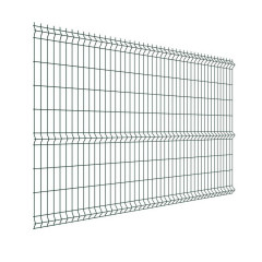 3Д забор сетчатый 1730х2500х4мм зеленый (6005) 200х55мм Medium Grand Line