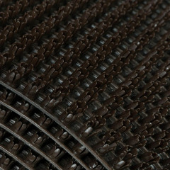 Щетинистое покрытие Альфа-стиль 0,9х15м, темный шоколад 137 (13.5м2)