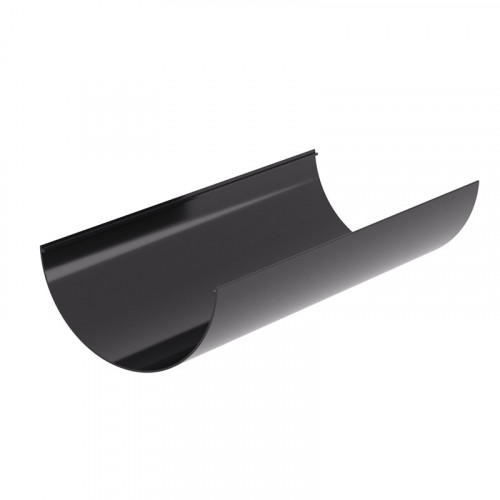 Желоб водосточный ПВХ 3м, Графит Grand Line Standart D120/90