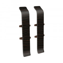 Соединитель Ideal Deconika 85, 303 Венге темный, 2шт