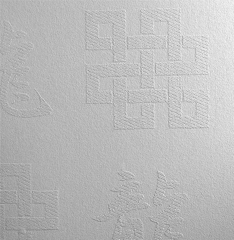 Стеклообои Иероглиф Wellton Decor WD770 1м*12,5м