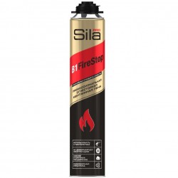 Пена монтажная огнестойкая SILA Pro B1 Firestop 45 SPFR45 (750 мл)