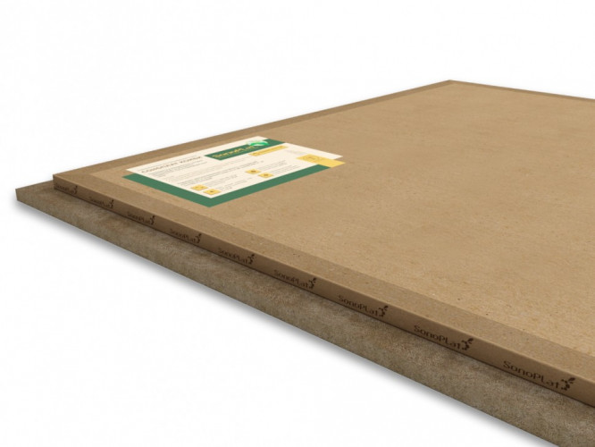 Звукоизоляционная панель Соноплат Комби (1,2м*0,6м*22мм) 0,72м2 ТехноСонус