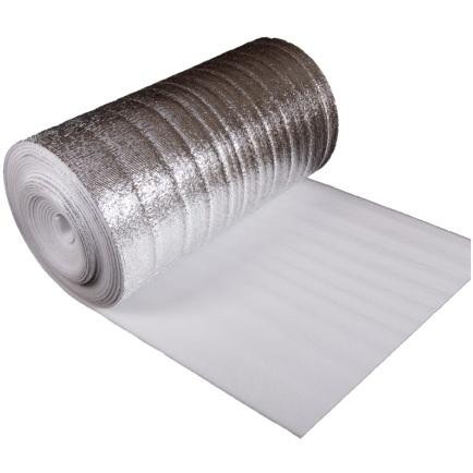 Фольгированная изоляция из вспененного полиэтилена НПЭ 8 мм (1*30м)