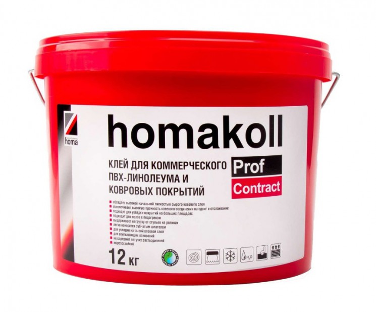 Клей Homakoll PROF CONTRACT 12 кг