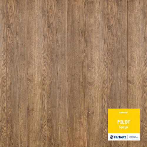 Ламинат Tarkett Pilot Браун с фаской, 10мм, 33класс, 1.232м2/уп