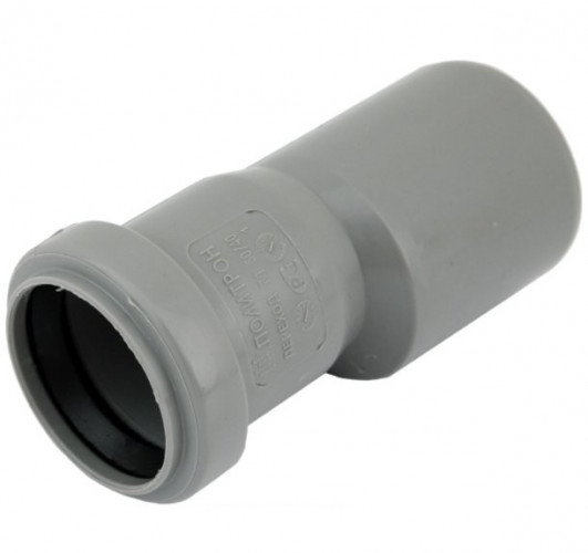 Переход эксцентрический канализационный 50х40мм