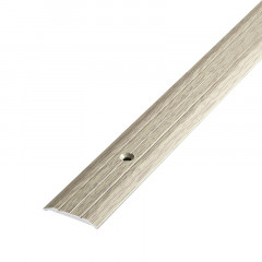 Порожек стыкоперекрывающий дуб беленый ПС-01 1800*25 мм, ЛУКА