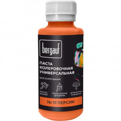 Колеровочная паста N19 персик Bergauf 0,1л