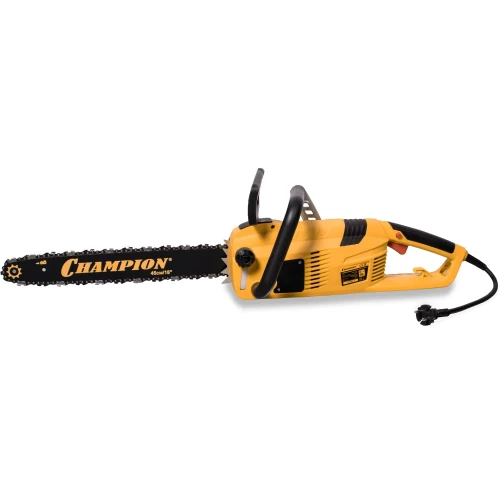 Пила электическая цепная 2,2 кВт, 62 звена, длина шины 45см Champion 424N-18