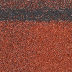 Коньково-карнизная черепица Шинглас (Shinglas) Красный, 5м2, Технониколь