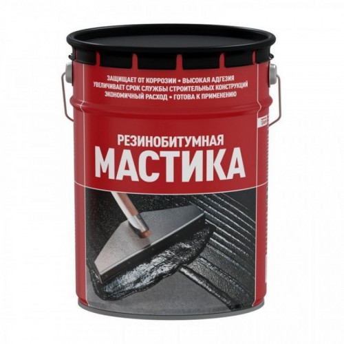 Мастика резинобитумная ХимТоргПроект, 21.5 л