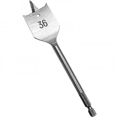 Сверло перовое по дереву d36х152мм Vertextools 1133-36