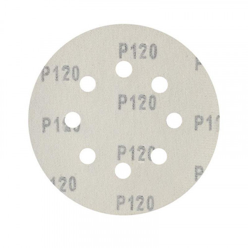 Круг шлифовальный на липучке 125мм, Р120, упаковка 5шт, Patriot 820010104