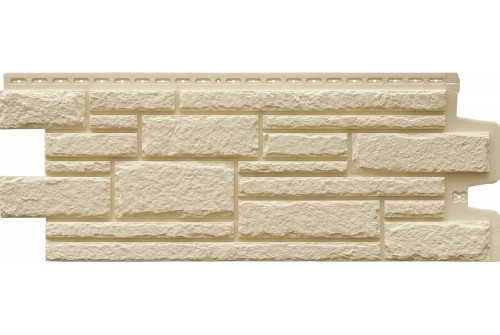 Фасадная панель Камелот Classic Бежевый 392х992мм (0,39м2) Grand Line