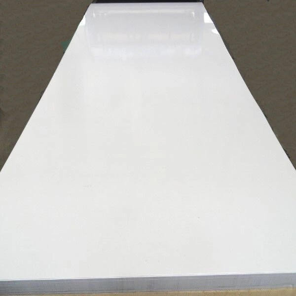 Лист плоский стальной ПЭ RAL 9003 белый 0,45х1250х2500мм