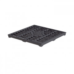 Решетка ливневая для дождеприемника 300х300 "капля" чугунная AQUASTOK 32814