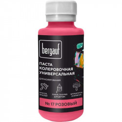 Колеровочная паста N17 розовая Bergauf 0,1л