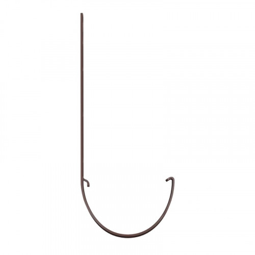 Кронштейн желоба металлический для ПВХ, коричневый Технониколь 407474