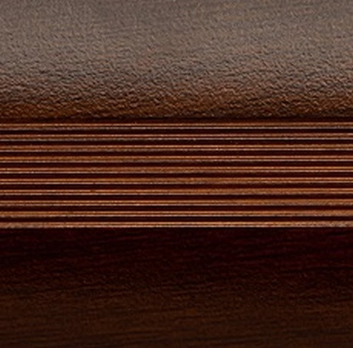 Порожек стыкоперекрывающий венге 60х900мм широкий Русский профиль