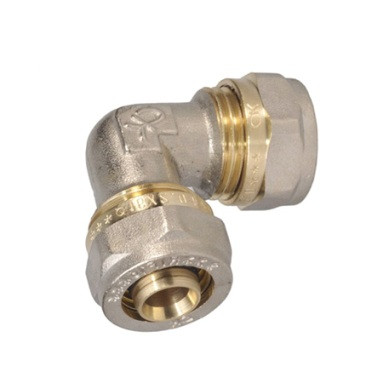 Угольник соединительный 20мм (цанга-цанга)