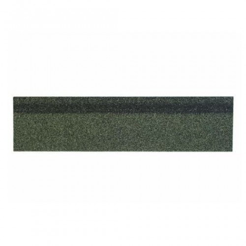 Коньково-карнизная черепица Шинглас (Shinglas) Микс зеленый, 5м2, Технониколь