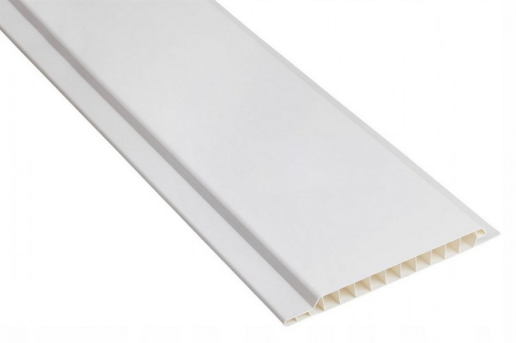 Панель ПВХ Белая матовая вагонка 3000*100*10мм
