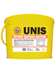 Грунт Бетон Актив, 10кг ЮНИС