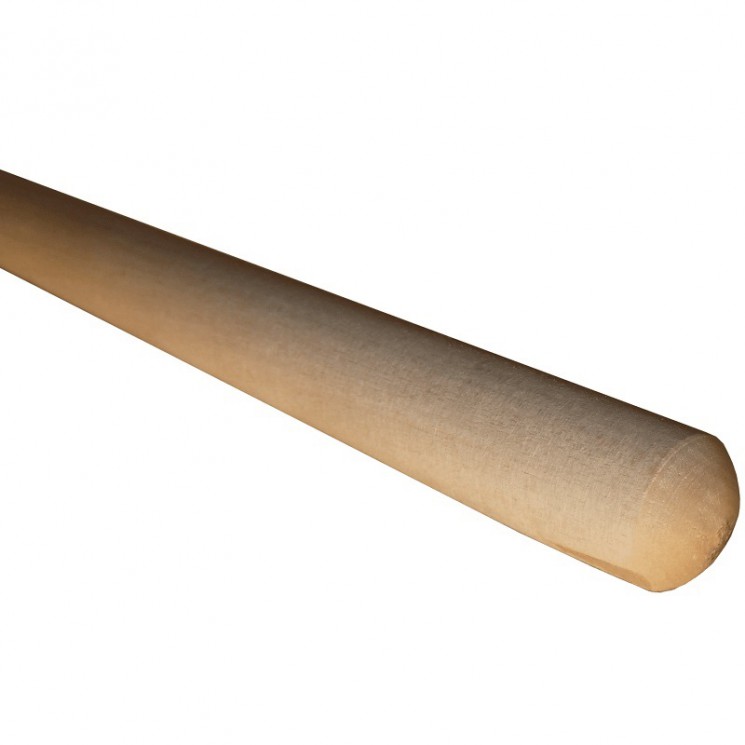 Черенок деревянный d=40мм 1.2м для штыковых и совковых лопат 1-й сорт