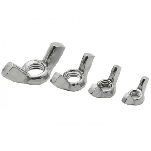 Гайка барашковая М5 DIN315, оцинкованная, 1шт