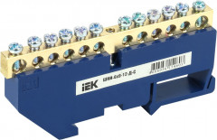 Шина нулевая на DIN-изоляторе ШНИ-6х9-12-Д-С IEK YNN10-69-12D-K07