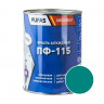 Эмаль ПФ-115 бирюзовая Decoself Pufas, 0,9кг