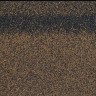 Коньково-карнизная черепица Шинглас (Shinglas) микс коричневый, 5м2, ТехноНиколь