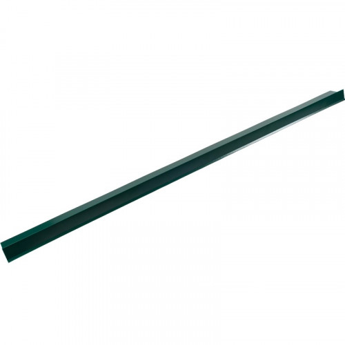 Планка торцевая 75х25х65х5мм 2м RAL 6005 зеленый, Технониколь