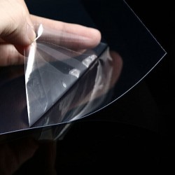 Монолитный листовой пластик ПЭТ-А 1250х2050х1мм (прозрачный) Gross PC
